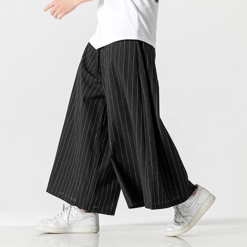 Street Fashion Korea - Men Korean Fahions Wide Leg Pants