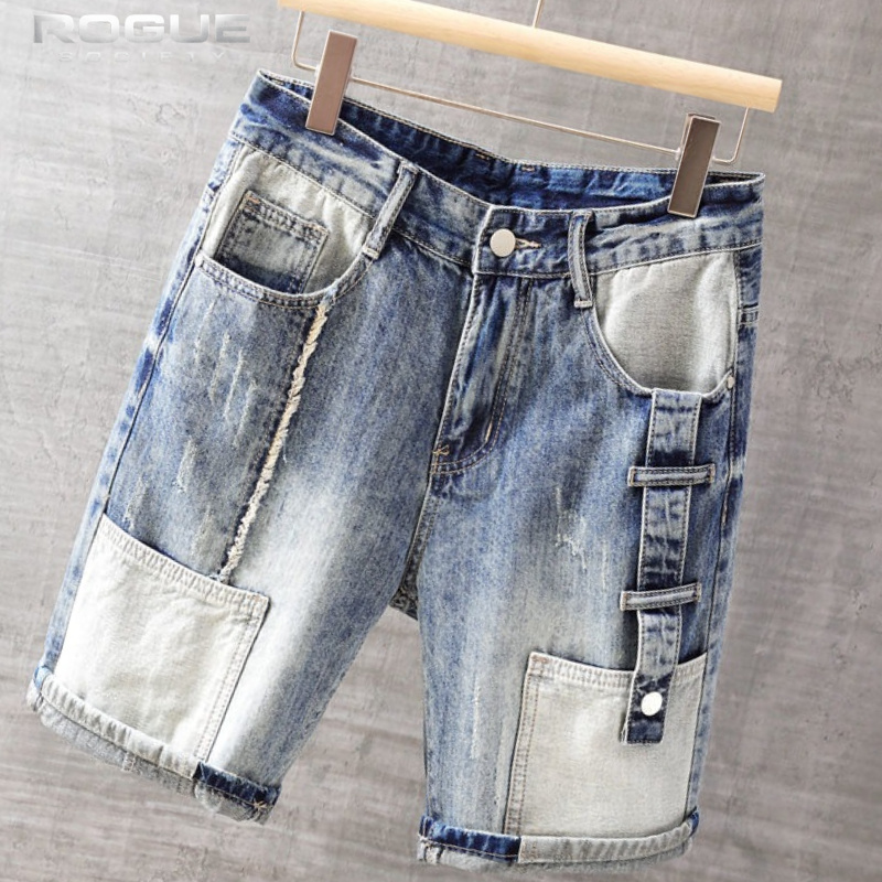 Street Fashion Korea - Korean Fashion Jorts Hip Hop Street