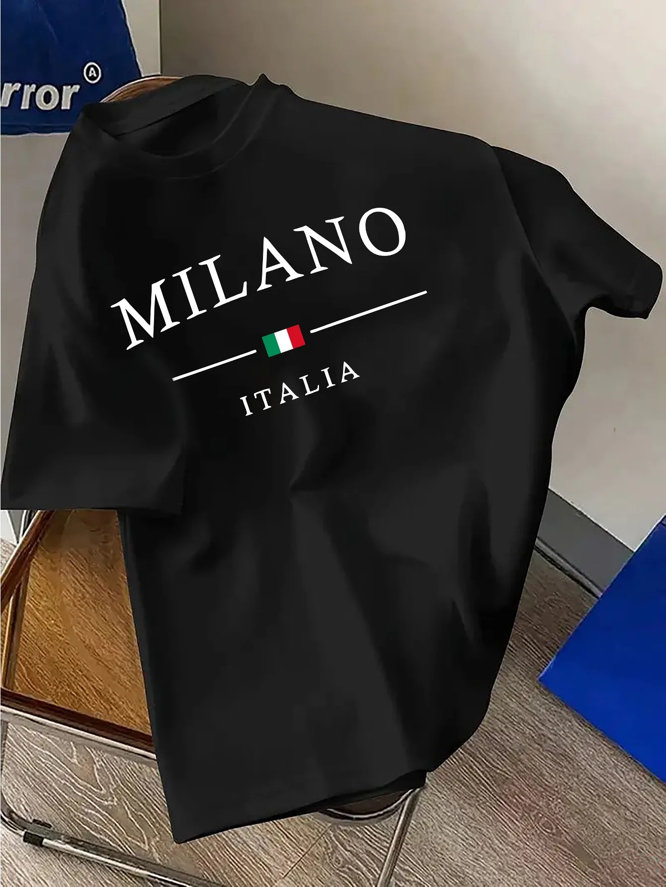 Street Fashion Milan - Men's 100% Pure Cotton Casual Fashion