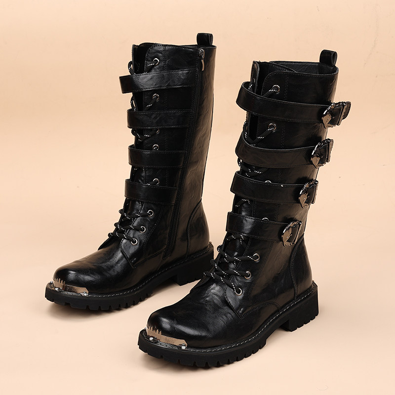 Street Fashion Brands - italian brand designer high boots for
