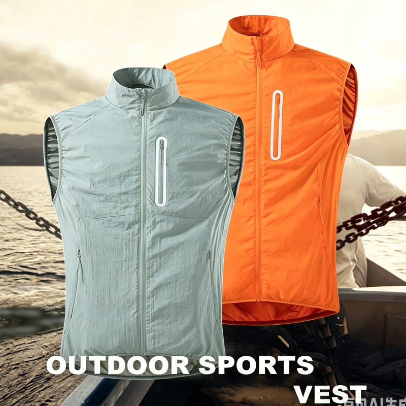 Reflective Jacket Running - Summer Sports Vest Men Women Waterproof