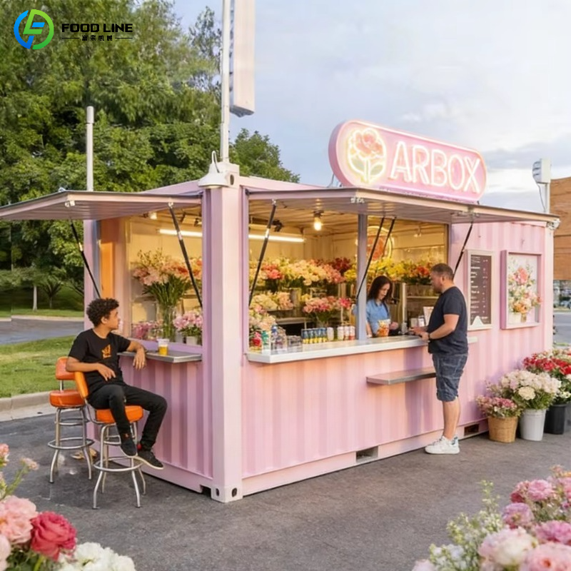 Street Fashion Store - Customized Shipping Container Boutique Shop 20ft