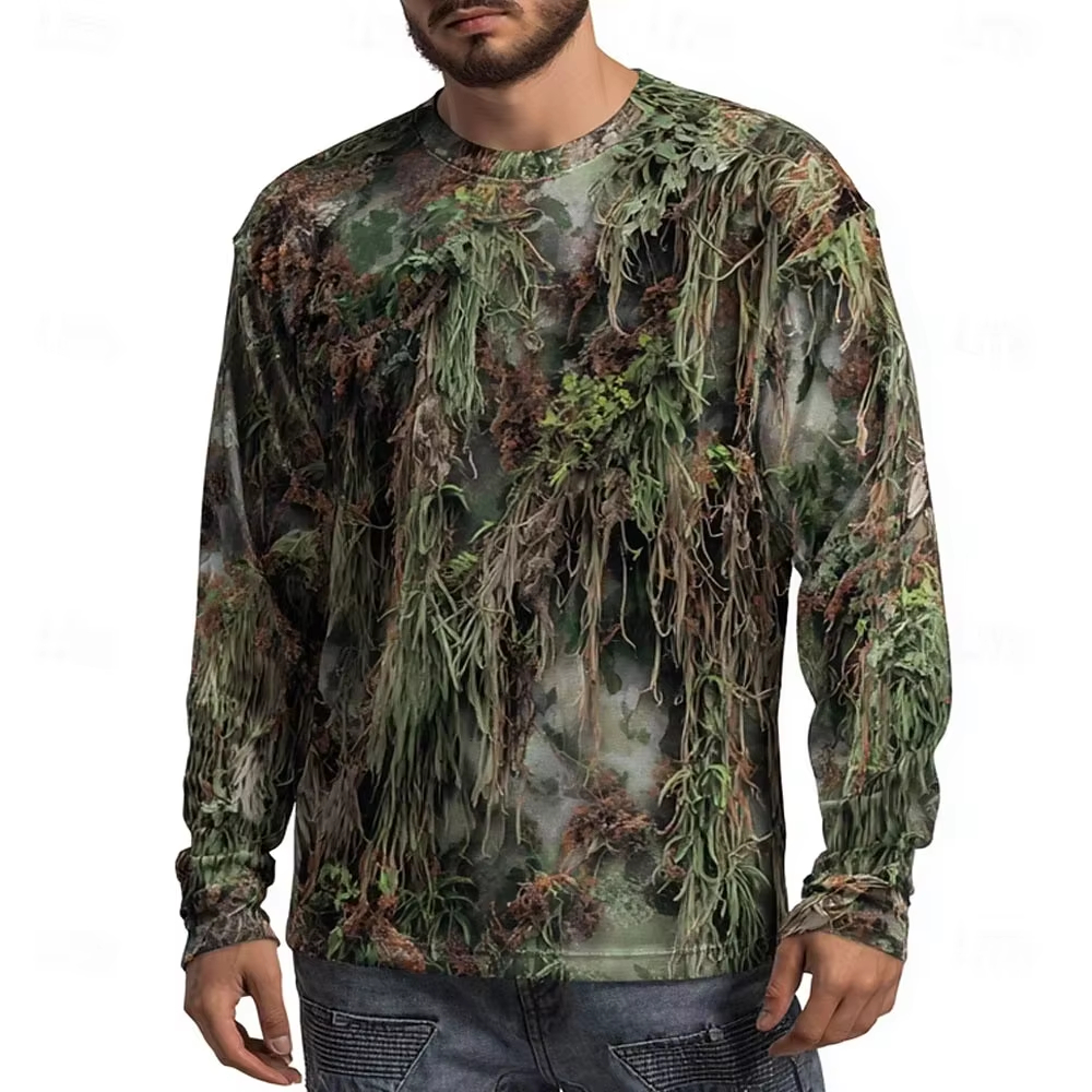 Men's Camo Animal Print Long S - огляд і ціна Street Fashion Men
