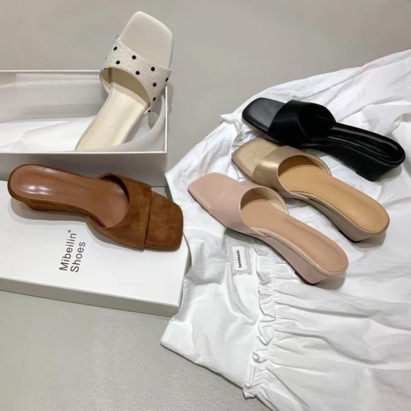 2026 Brand Wedge Heel Slipper  - огляд і ціна Street Fashion Brands