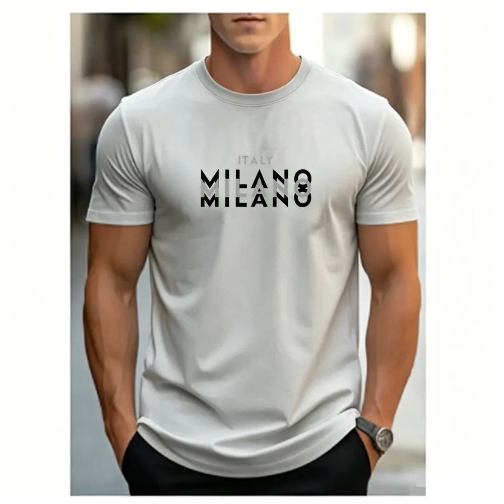 Summer Men's Casual T-shirt It - огляд і ціна Street Fashion Milan