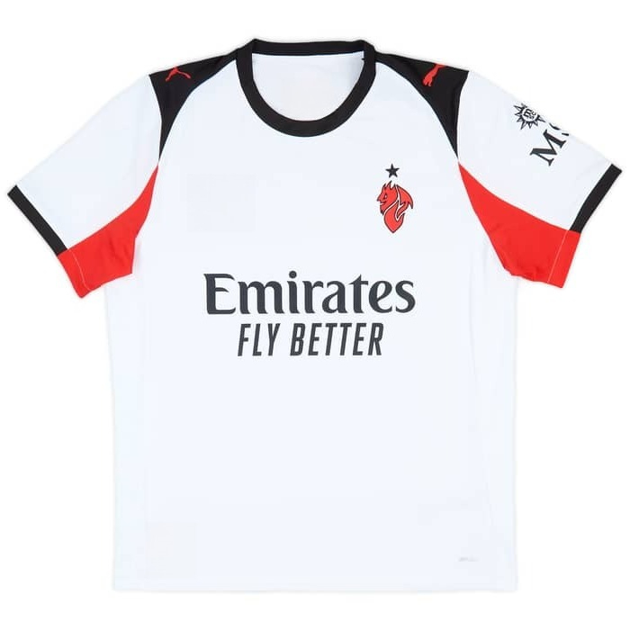 Nueva camiseta visitante AC Mi - огляд і ціна Street Fashion Milan