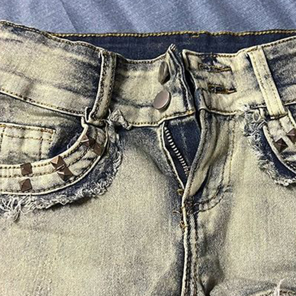 Retroy2K American Rivet Shorts - огляд і ціна Street Fashion China Girl