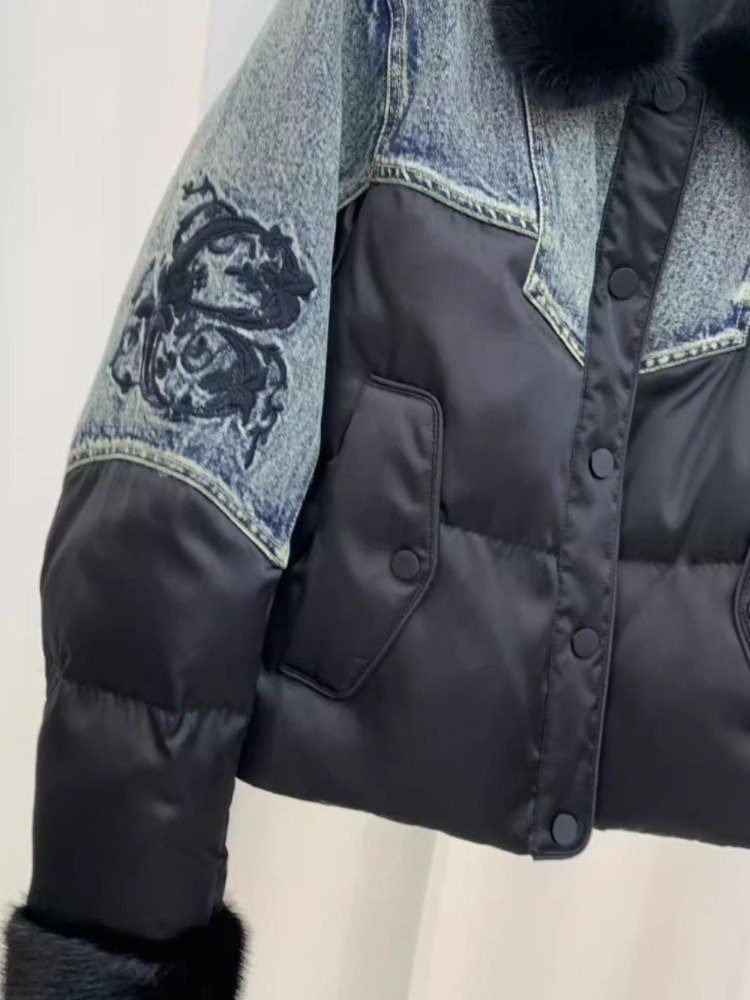 Short Goose Down Padding Jacke - огляд і ціна Street Fashion Store