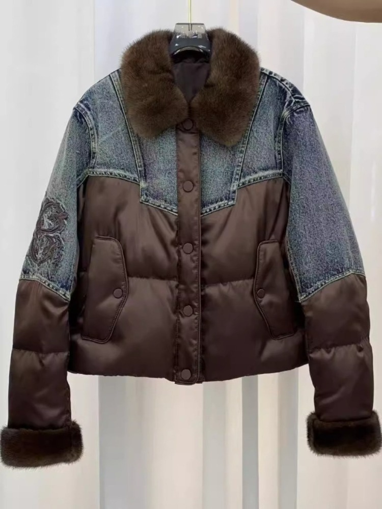 Short Goose Down Padding Jacke - огляд і ціна Street Fashion Store