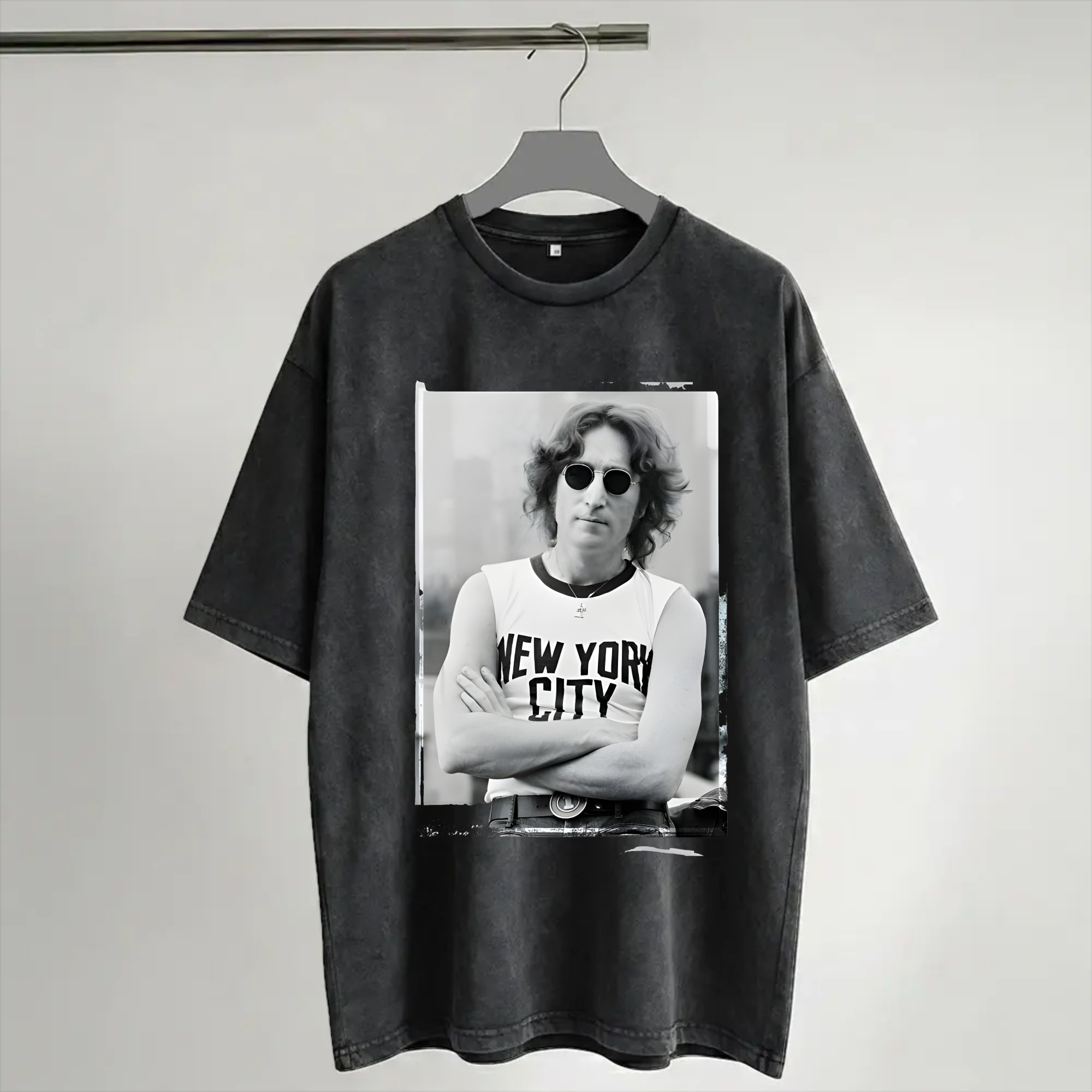 Harajuku Washed Shirt John Len - огляд і ціна Street Fashion Outfit For Men