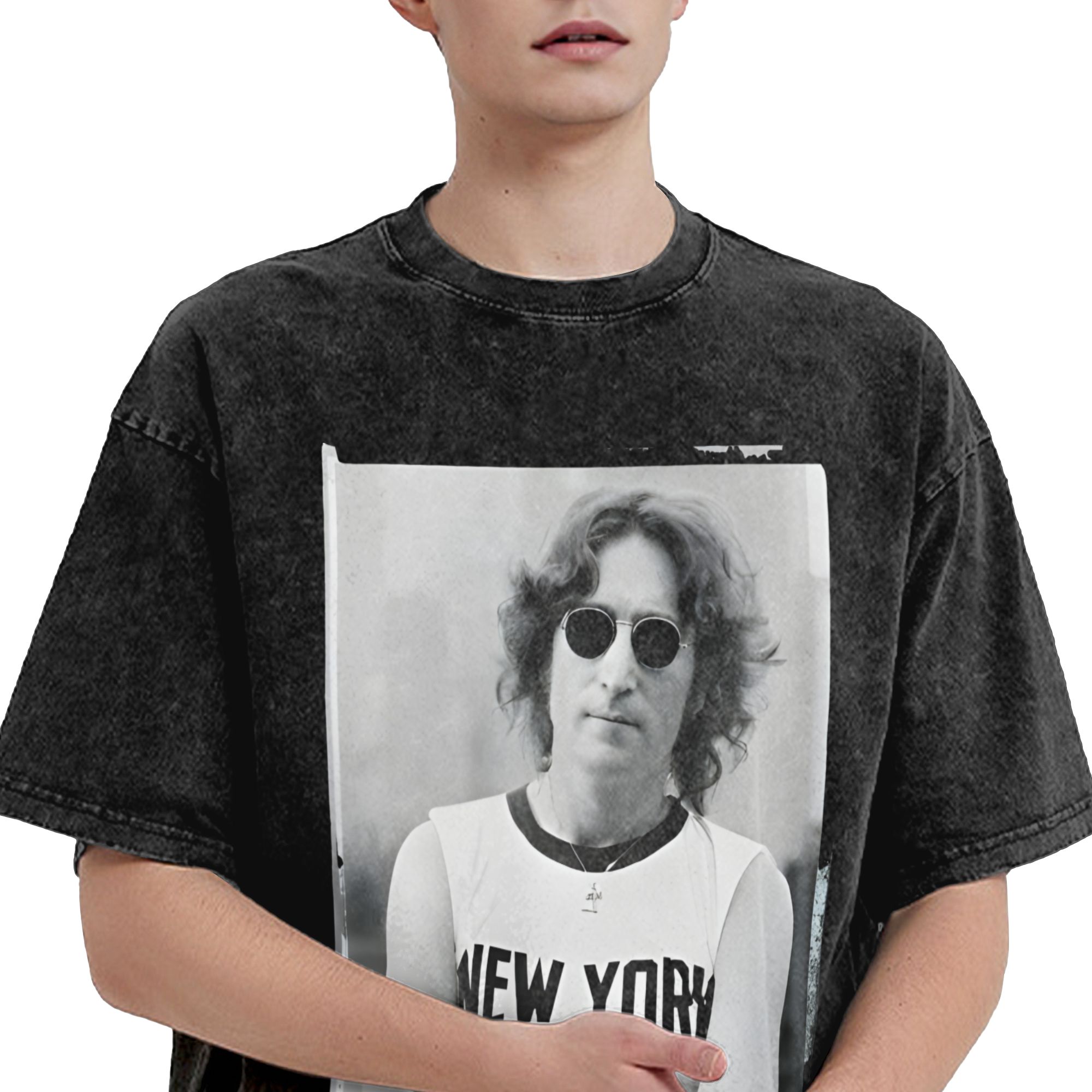 Harajuku Washed Shirt John Len - огляд і ціна Street Fashion Outfit For Men