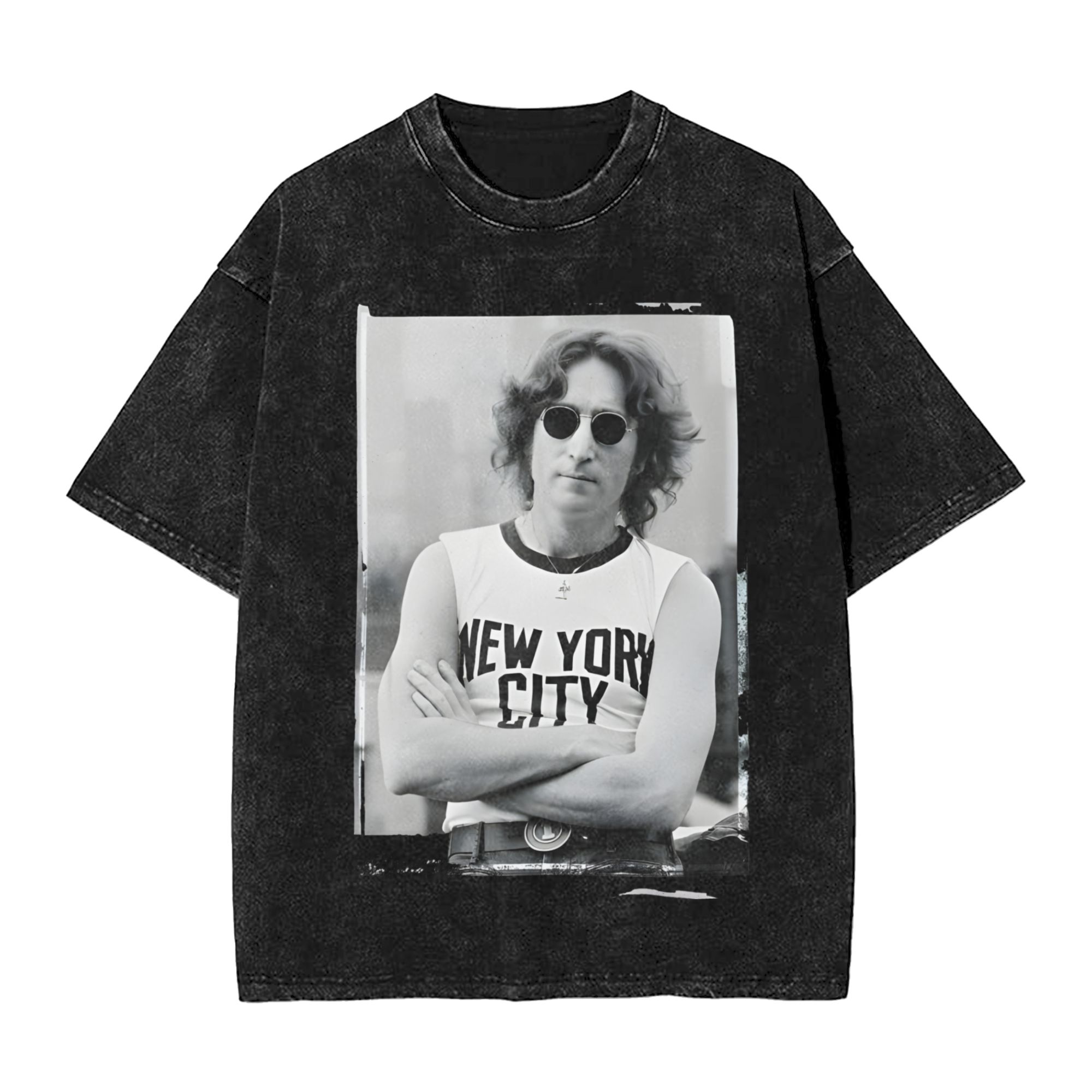 Harajuku Washed Shirt John Len - огляд і ціна Street Fashion Outfit For Men
