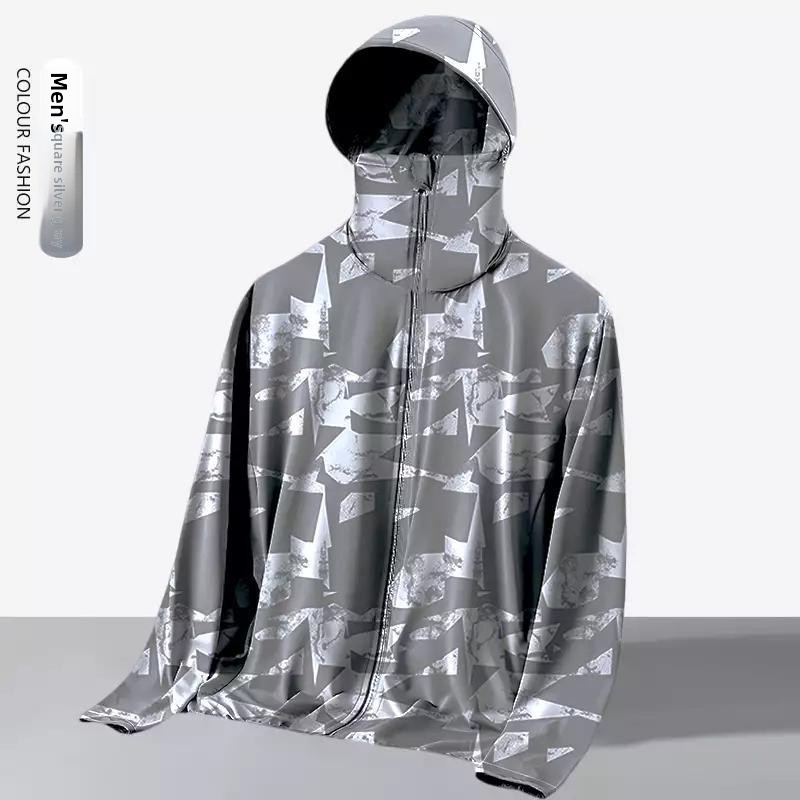 Unisex Summer Loose-Fit Hooded - огляд і ціна Reflective Jacket Running