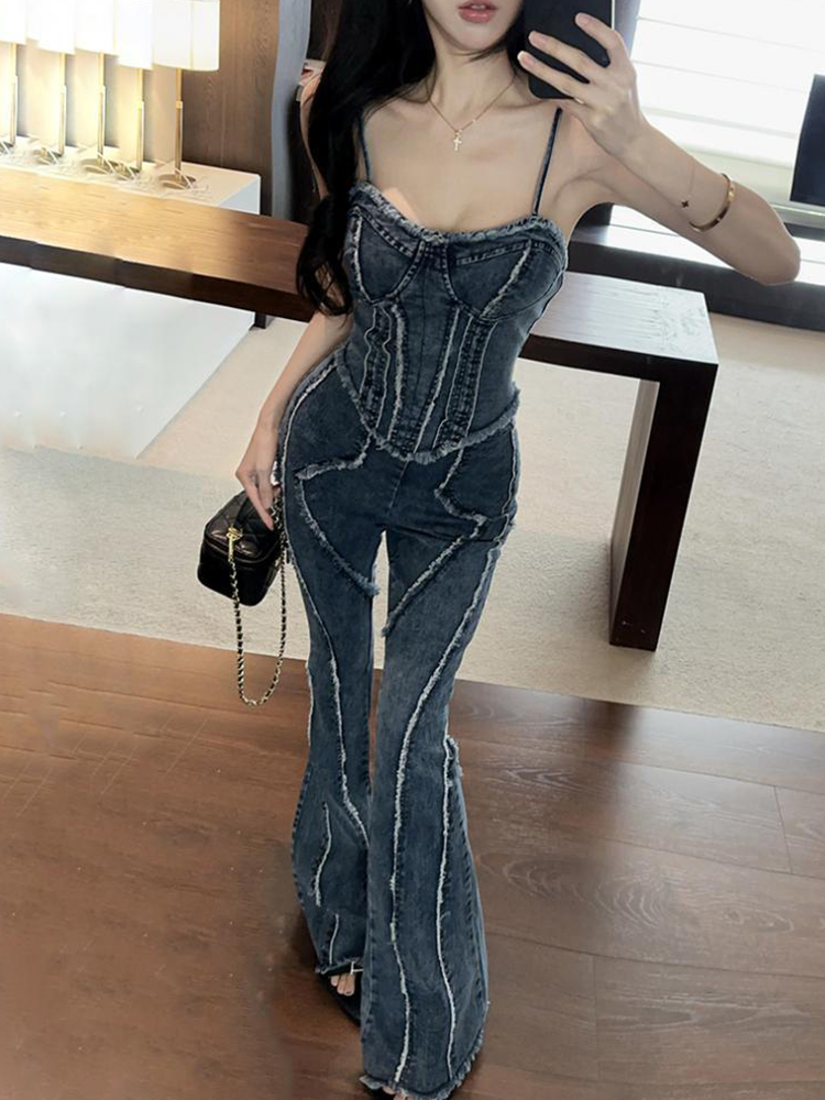 Vintage Denim Slim 2 Piece Out - огляд і ціна Street Fashion Outfit For Men