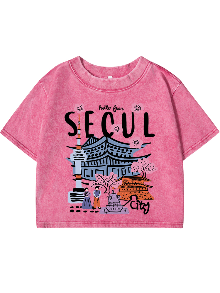 Seoul Beautiful Scenery Printi - огляд і ціна Street Fashion Of Seoul