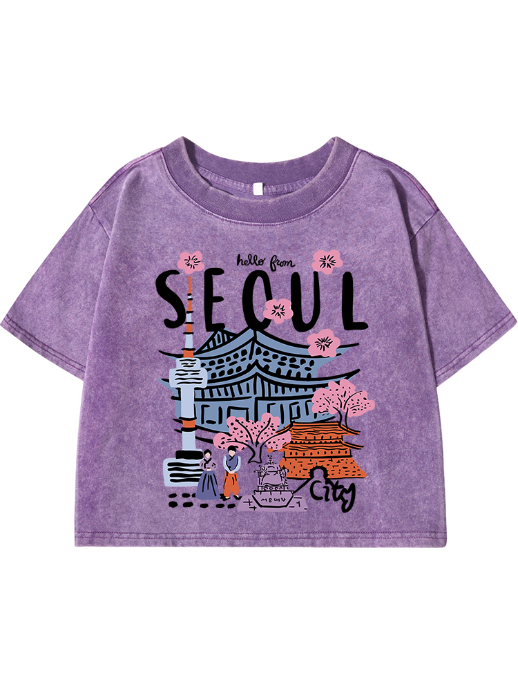 Seoul Beautiful Scenery Printi - огляд і ціна Street Fashion Of Seoul