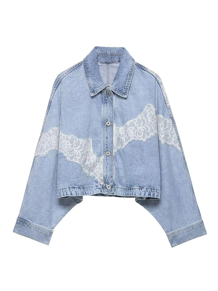 HH Elegant Women Blue Denim Ja - огляд і ціна Street Fashion Jacket