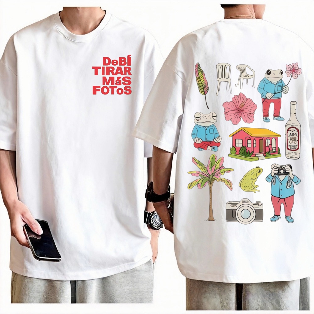 Rapper Bad Bunny T-shirt Debi  - огляд і ціна Foto Street Fashion