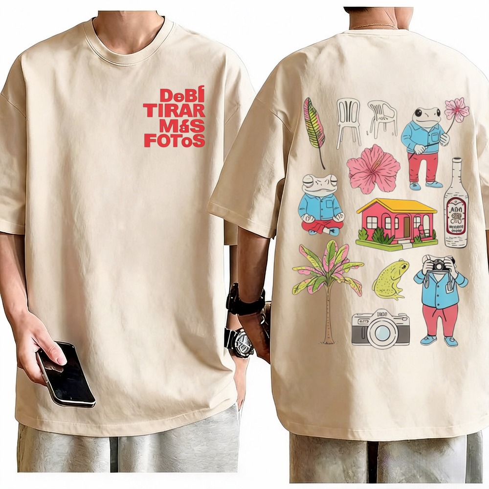 Rapper Bad Bunny T-shirt Debi  - огляд і ціна Foto Street Fashion
