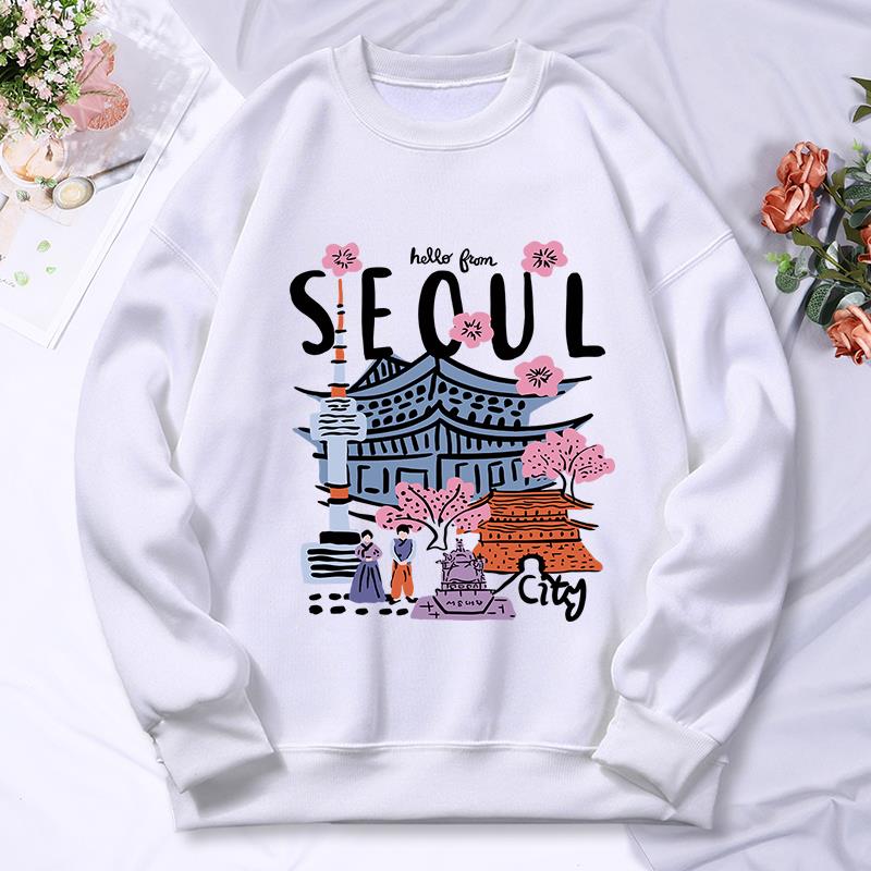 Seoul Beautiful Scenery Printi - огляд і ціна Street Fashion Of Seoul