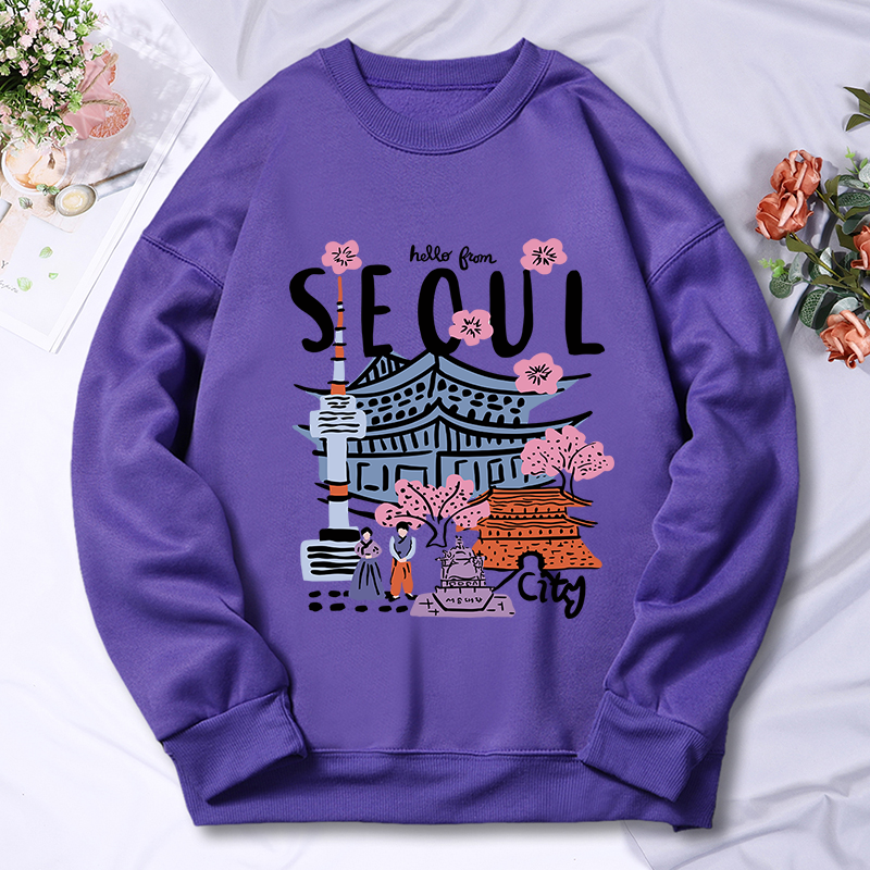 Seoul Beautiful Scenery Printi - огляд і ціна Street Fashion Of Seoul
