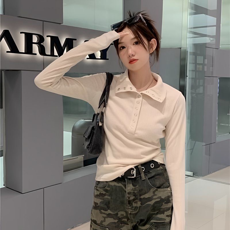Women Fashion Slim Long Sleeve - огляд і ціна Street Fashion China Girl