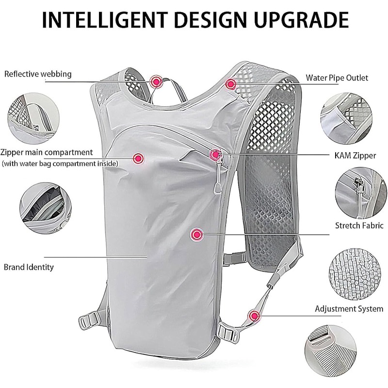 Running Vest for Marathon Trai - огляд і ціна Reflective Jacket Running