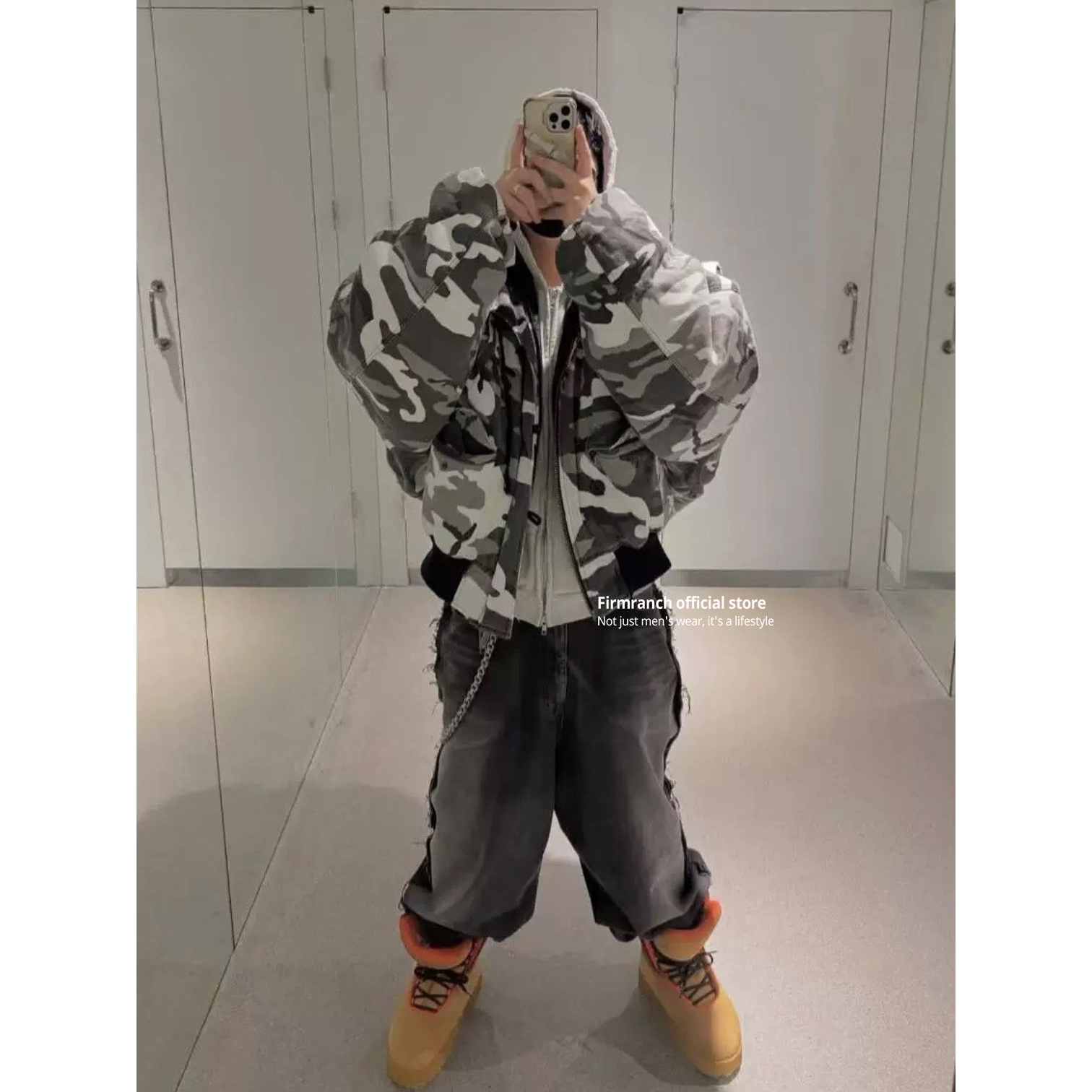 Firmranch Korean Fashion Snow  - огляд і ціна Street Fashion Outfit For Men