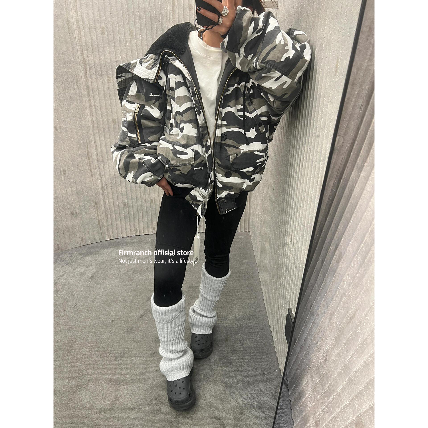 Firmranch Korean Fashion Snow  - огляд і ціна Street Fashion Outfit For Men