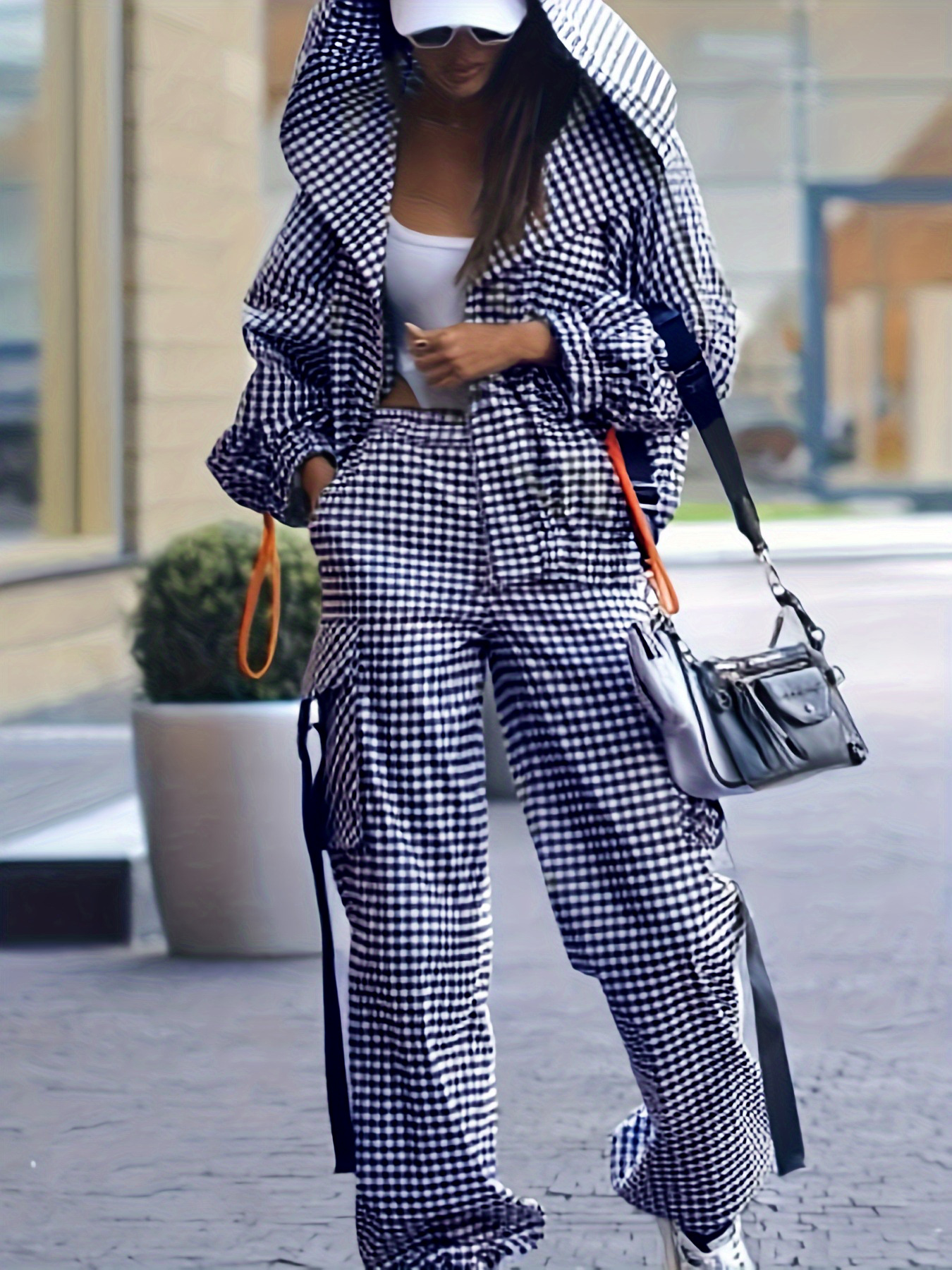 Spring Autumn Casual Plaid Pri - огляд і ціна Street Fashion Jacket