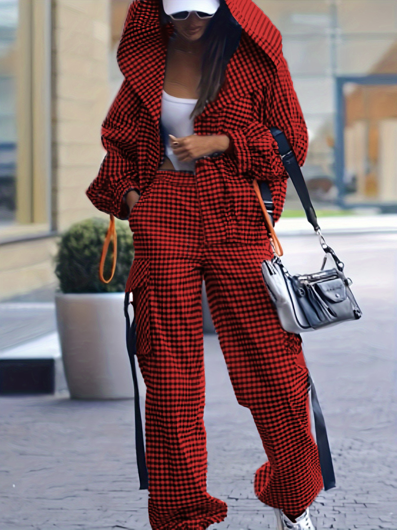 Spring Autumn Casual Plaid Pri - огляд і ціна Street Fashion Jacket
