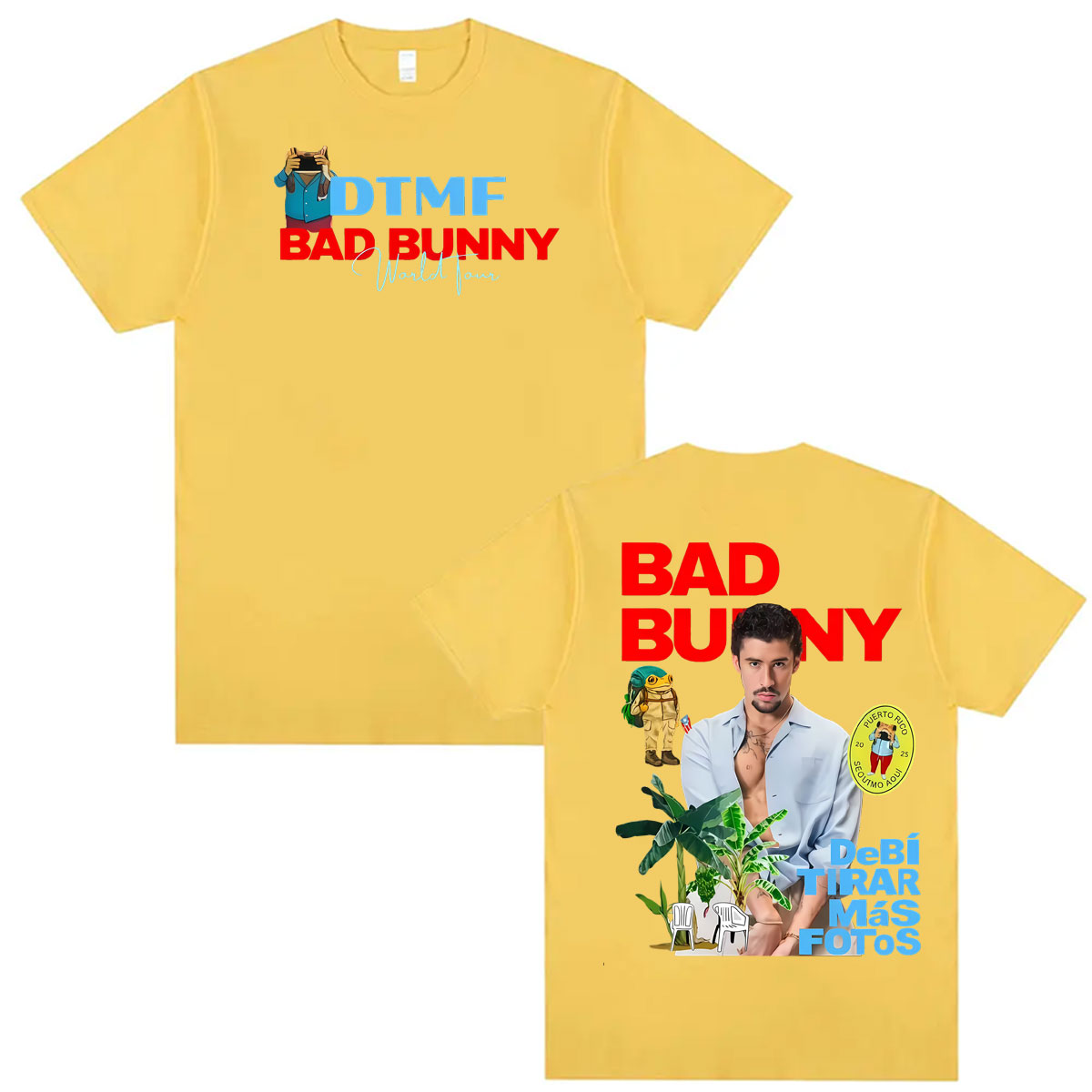 Rapper Bad Bunny Debi Tirar Ma - огляд і ціна Foto Street Fashion