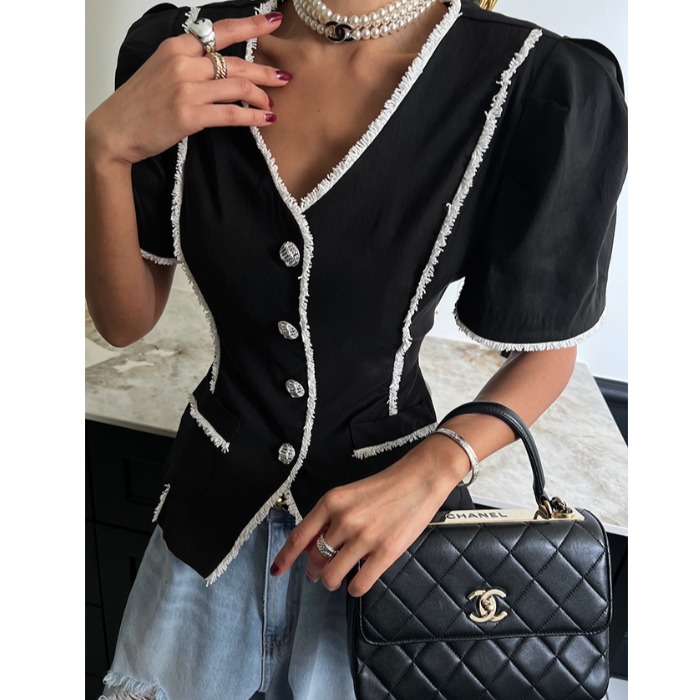Korean Style Short Sleeve Embe - огляд і ціна Street Fashion Korea