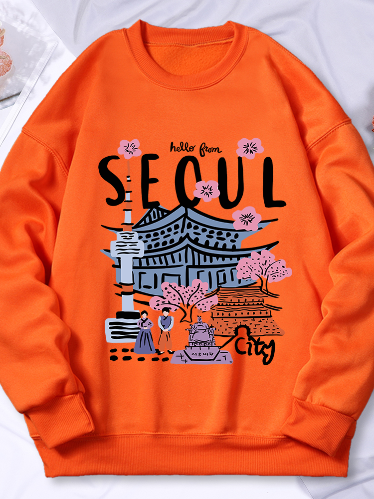 Seoul Beautiful Scenery Printi - огляд і ціна Street Fashion Of Seoul