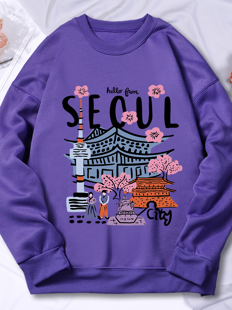 Seoul Beautiful Scenery Printi - огляд і ціна Street Fashion Of Seoul