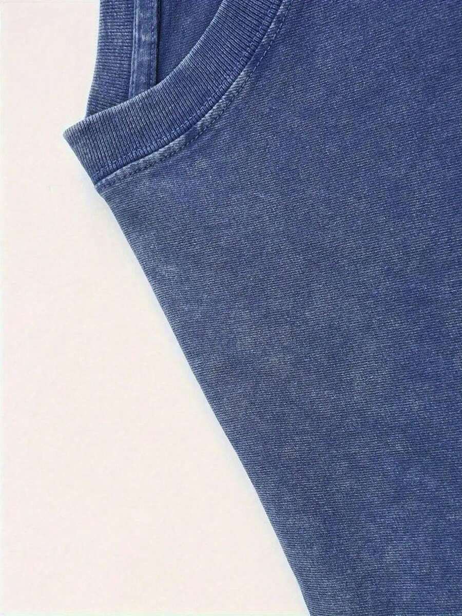 Vintage Water Washed Fashion T - огляд і ціна Street Fashion Outfit For Men