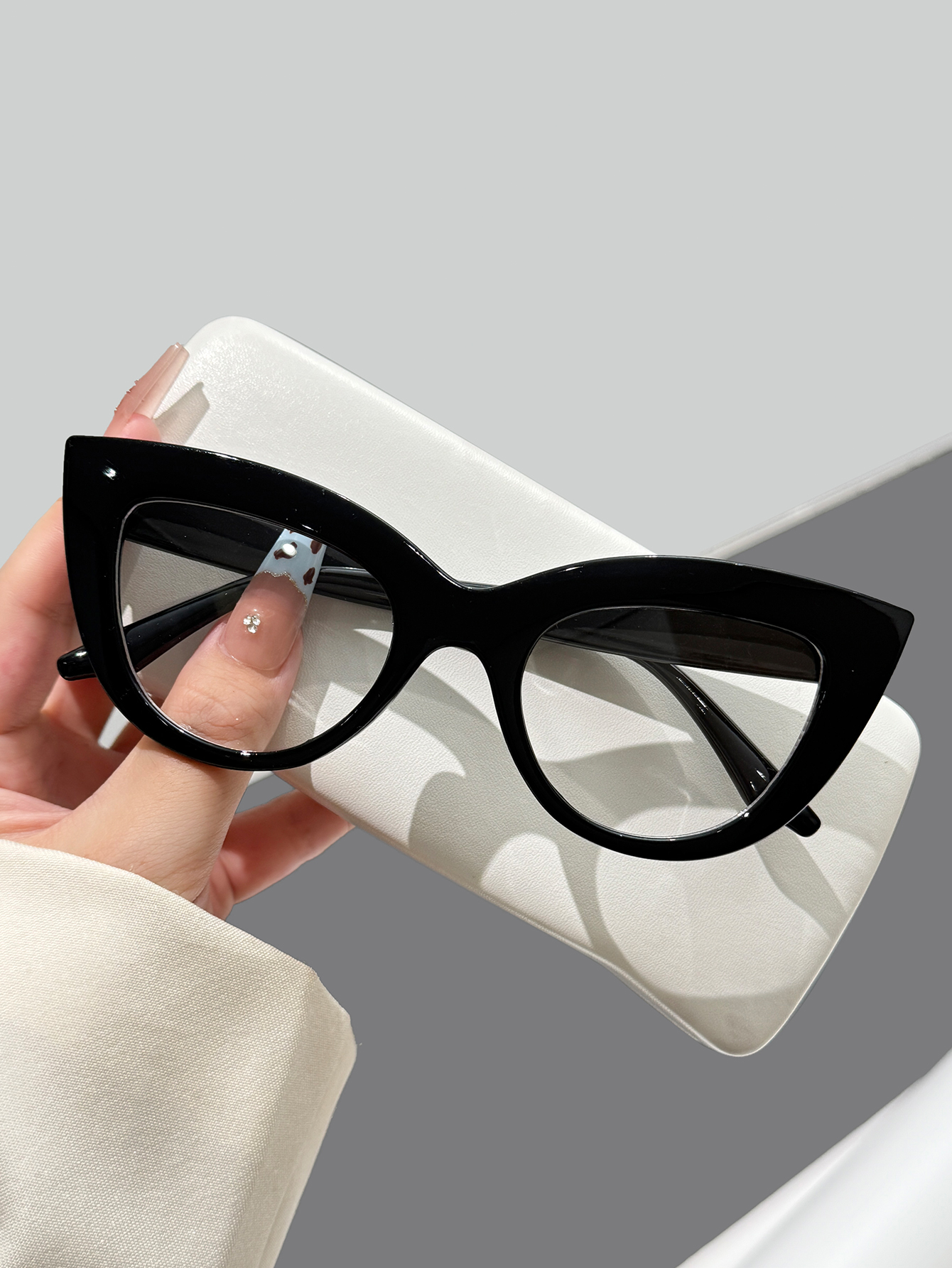 1pc retro black thick frame ca - огляд і ціна Street Fashion China Girl