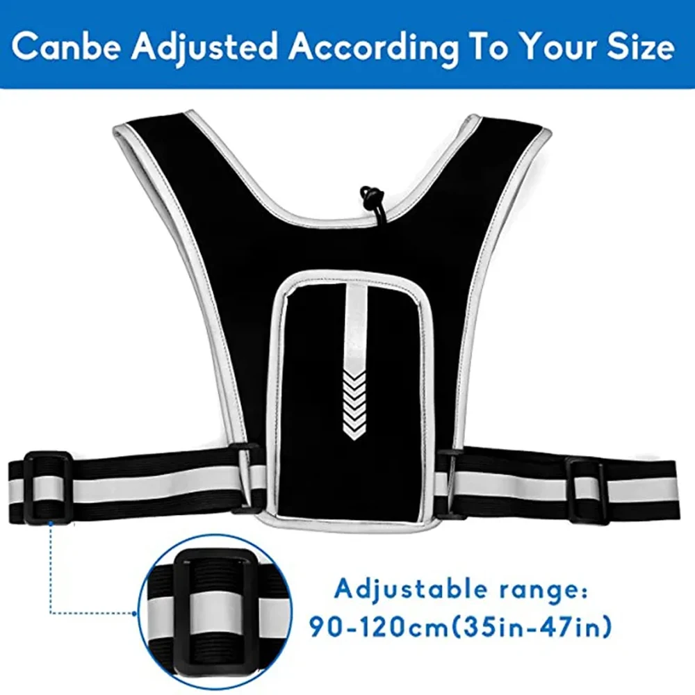 Running Vest Phone Holder for  - огляд і ціна Reflective Jacket Running