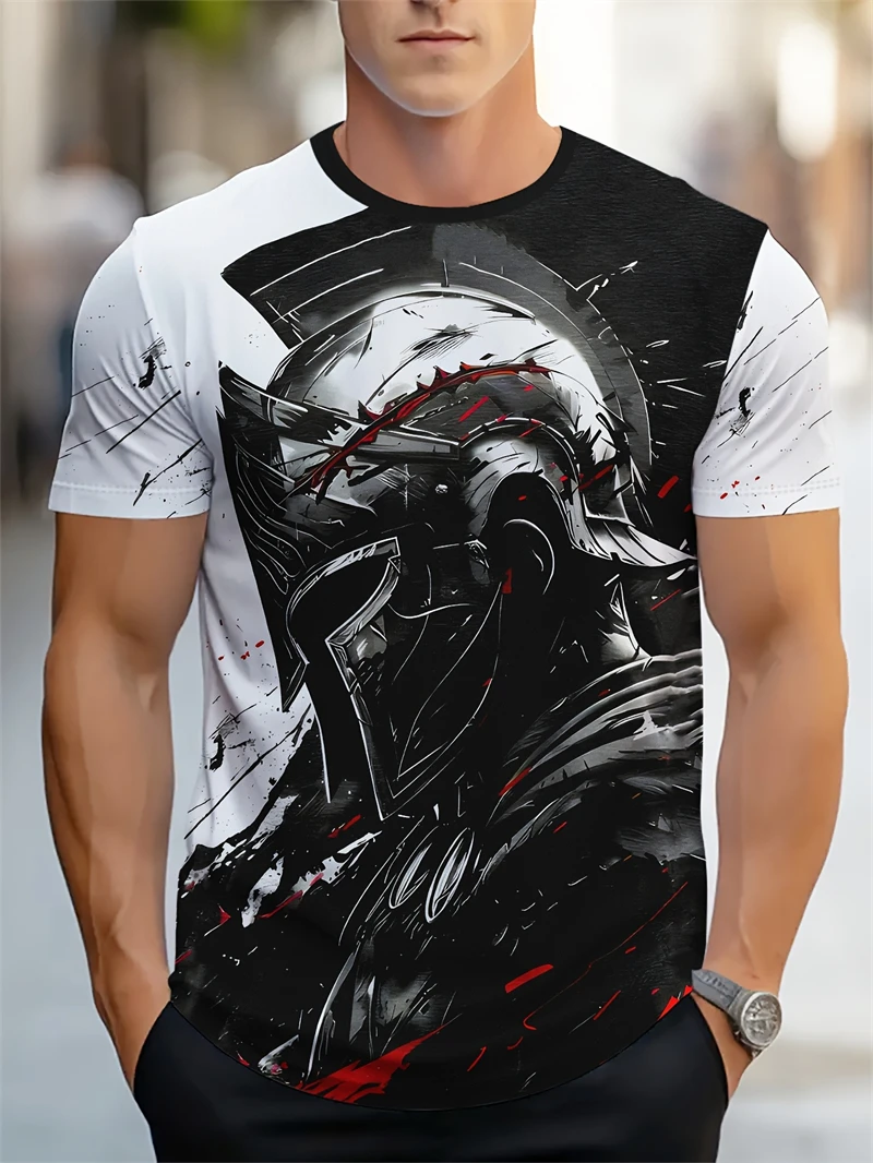 Mens Spartan Warrior Helmet 3D - огляд і ціна Street Fashion Outfit For Men