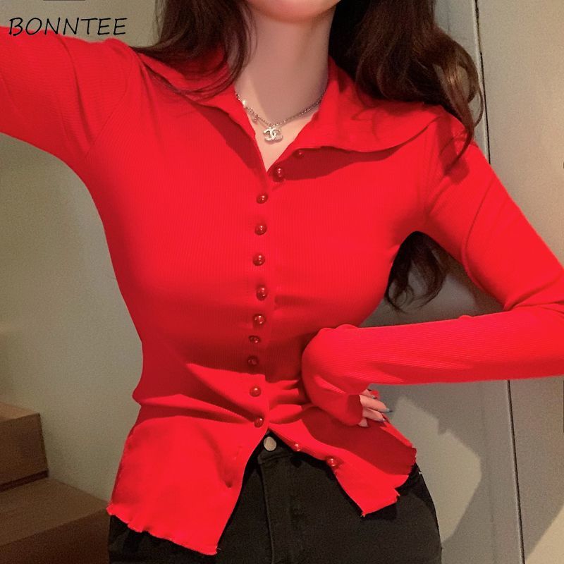 Shirts Women Skinny Elegant Si - огляд і ціна Street Fashion Korea