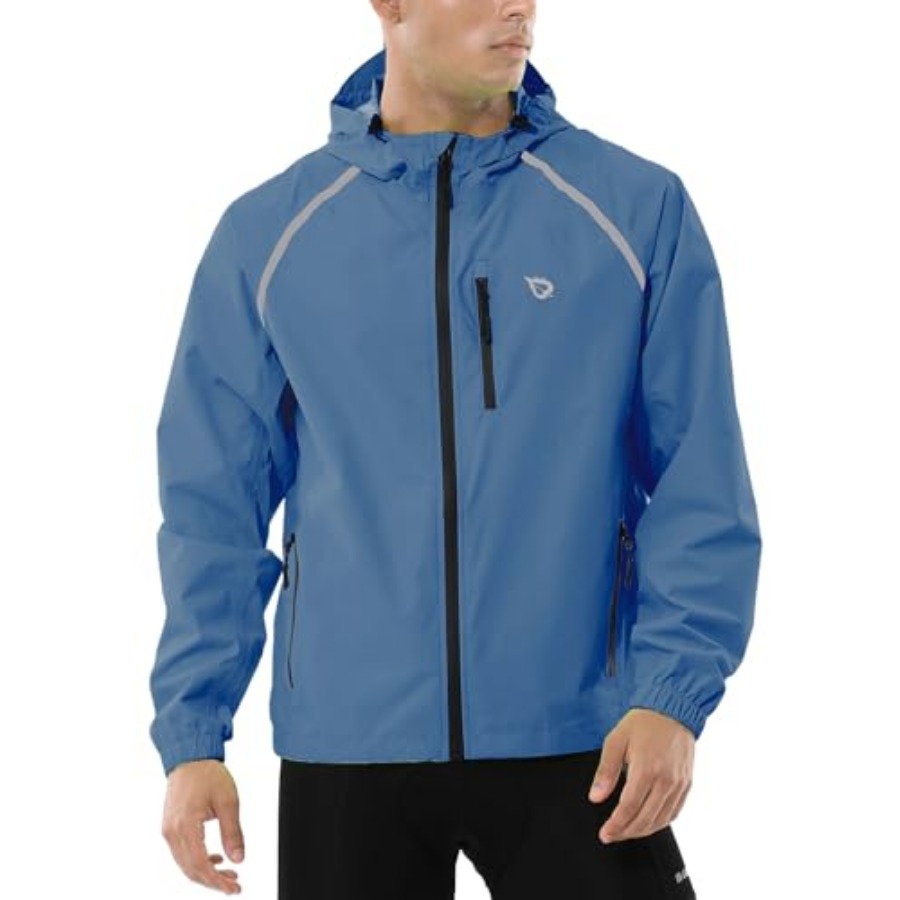 Men's Rain Jacket Waterproof W - огляд і ціна Reflective Jacket Running